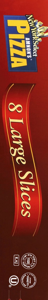 slide 4 of 4, Amnon's Large Slice Pizza, 36 oz