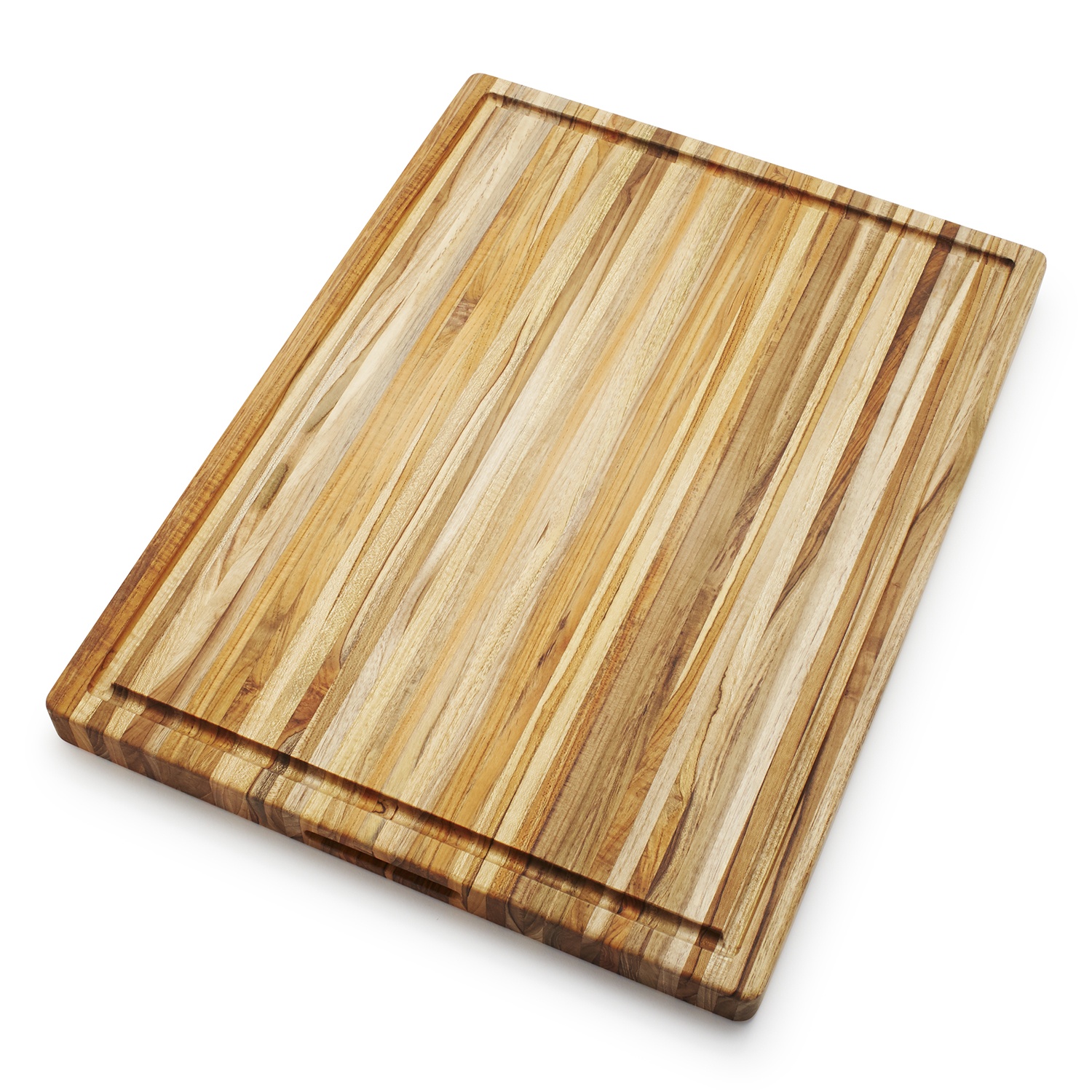 slide 1 of 1, Proteak Teakhaus Reversible Teak Edge Grain Cutting Board, 24 in x 18 in