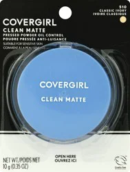 Covergirl Clean Matte Oil Control Classic Ivory 510 Pressed Powder 10 gr