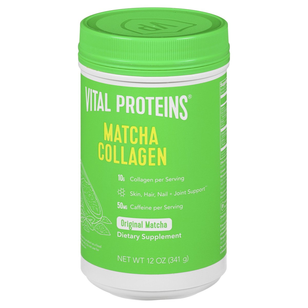 slide 9 of 9, Vital Proteins Original Matcha Collagen 12 oz, 12 oz