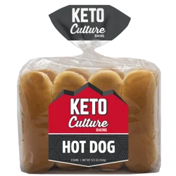 Keto Culture Hot Dog Buns