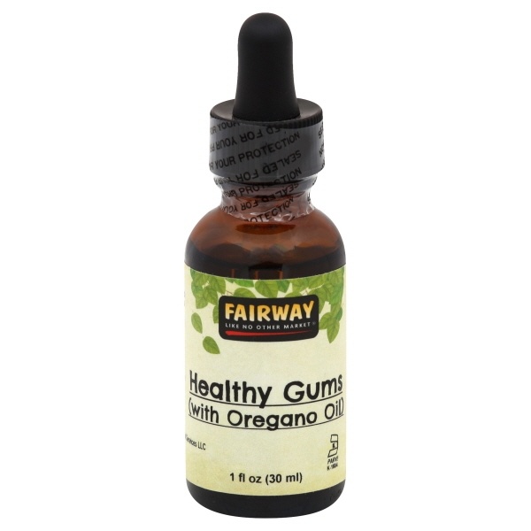 slide 1 of 1, Wisteria Naturals Healthy Gums With Oregano Oil, 1 fl oz