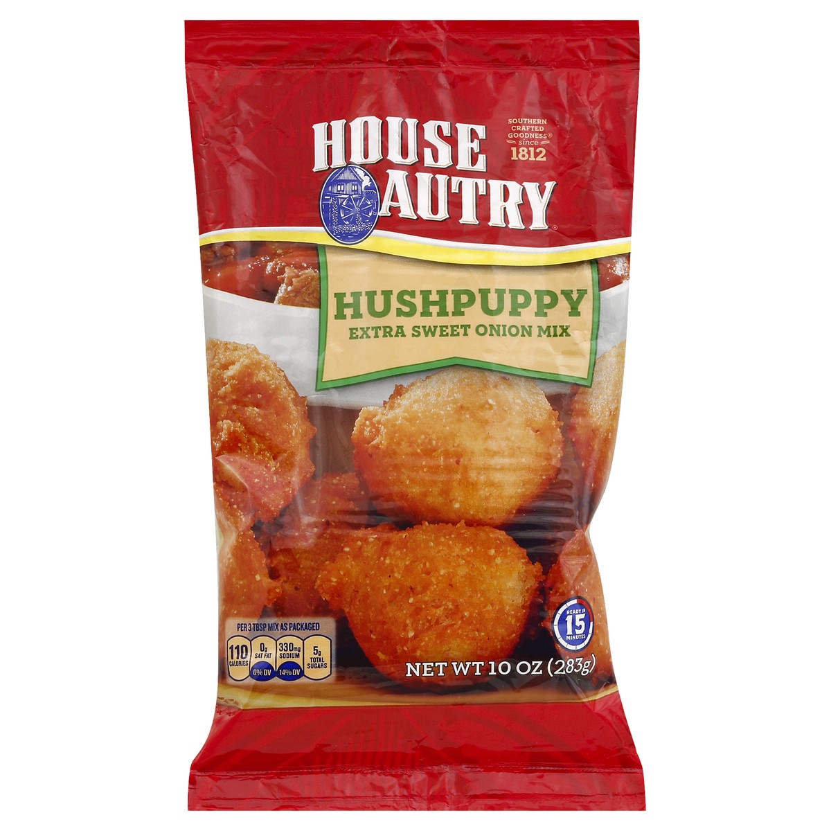 slide 2 of 6, House-Autry Hush Puppy Extra Sweet Onion Mix 10 oz, 10 oz