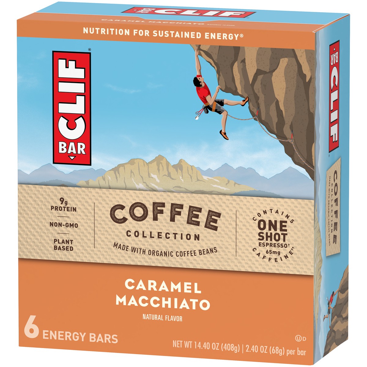 slide 3 of 9, CLIF Bar Coffee Collection Caramel Macchiato Energy Bars 6 ct Bars, 6 ct; 2.4 oz