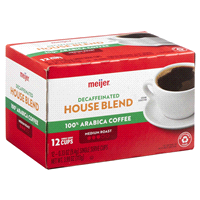 slide 14 of 29, Meijer Pods House Blend Decaf - 12 ct, 12 ct