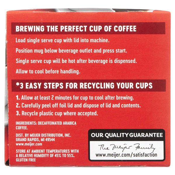 slide 10 of 29, Meijer Pods House Blend Decaf - 12 ct, 12 ct