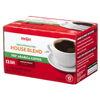slide 3 of 29, Meijer Pods House Blend Decaf - 12 ct, 12 ct