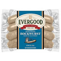 Evergood Swiss Brand Bockwurst - 12 oz