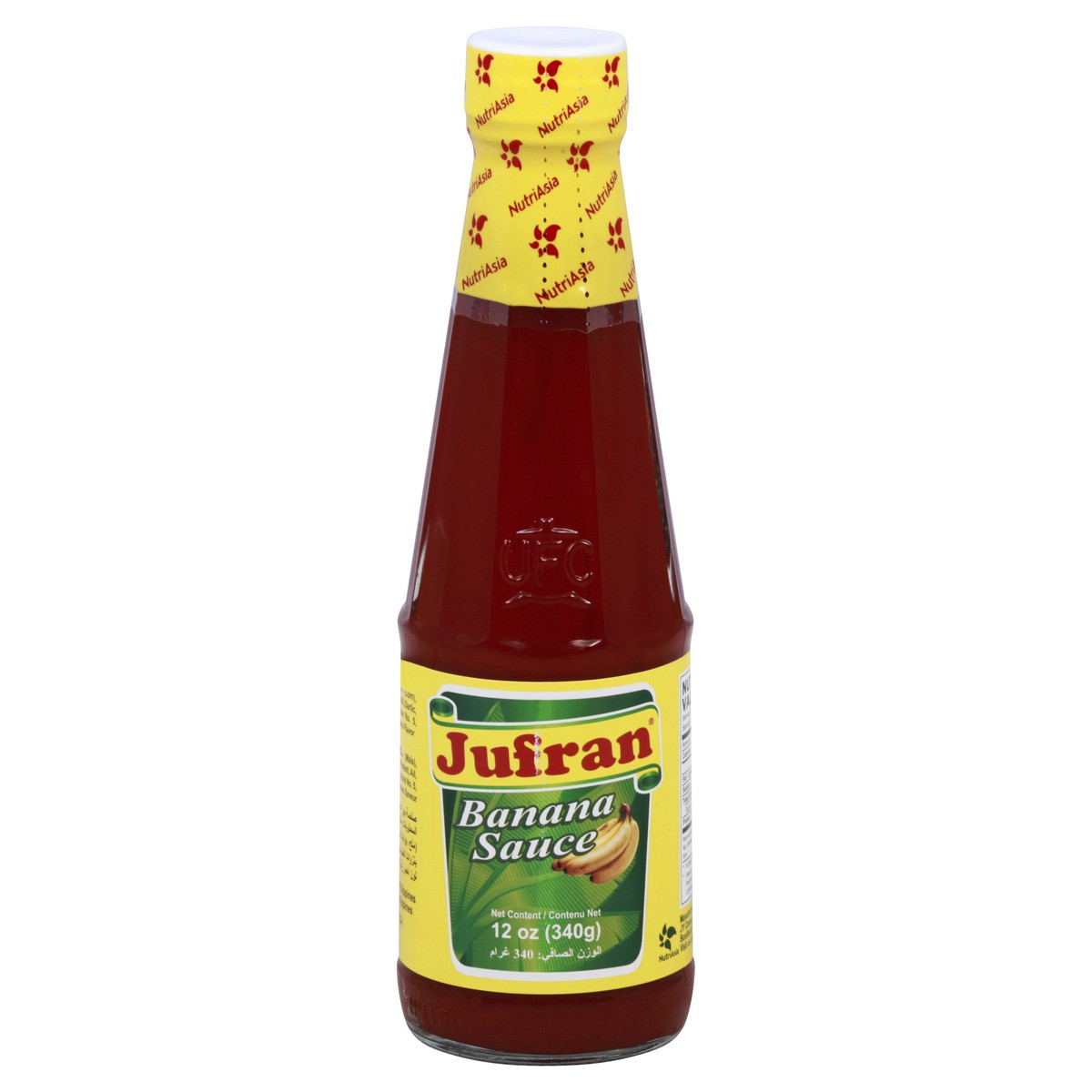 slide 1 of 8, Jufran Sauce Banana Hot Regular, 11.29 oz