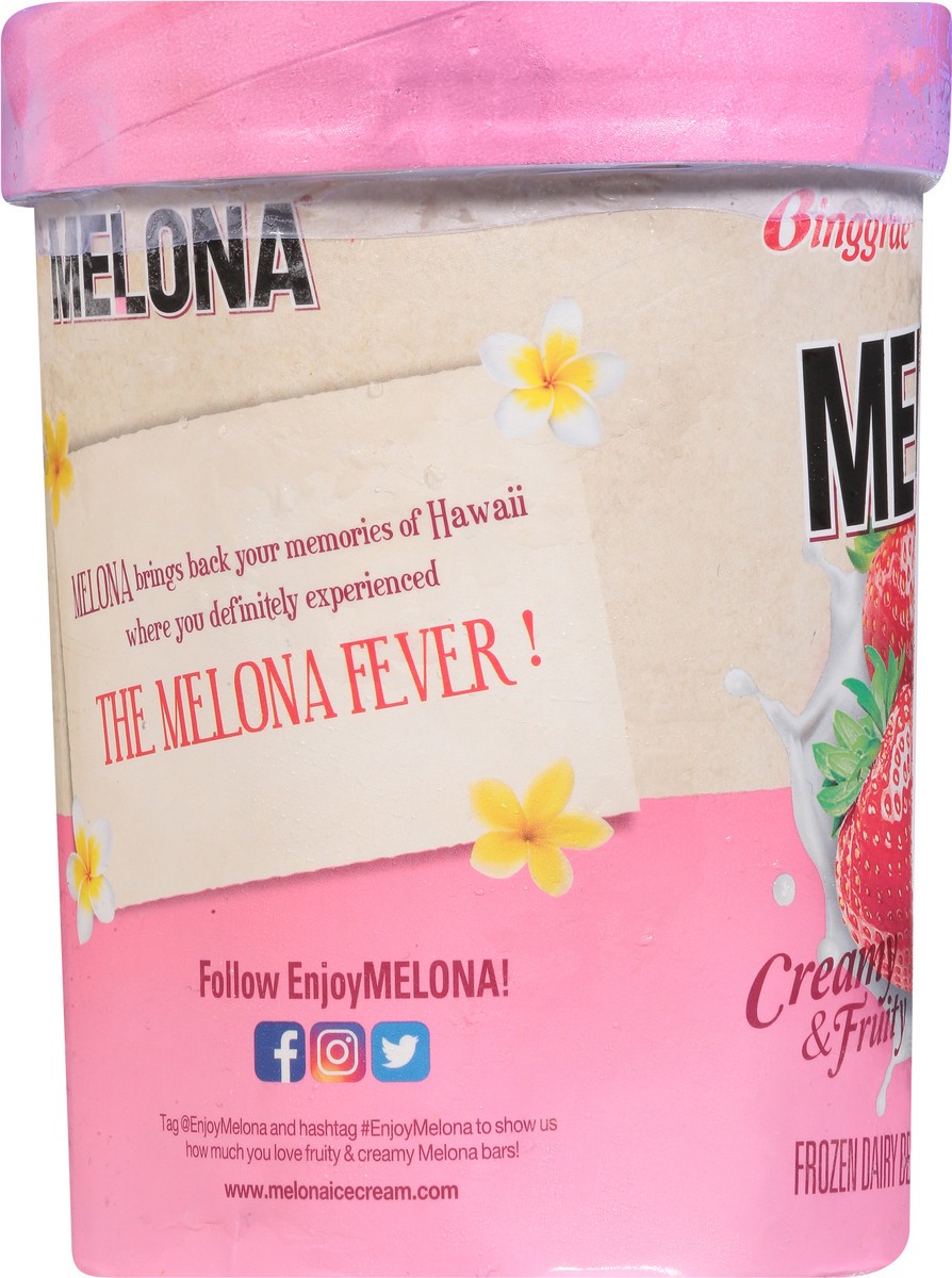 slide 6 of 9, Melona Strawberry Frozen Dairy Dessert 1.5 qt, 1.5 qt