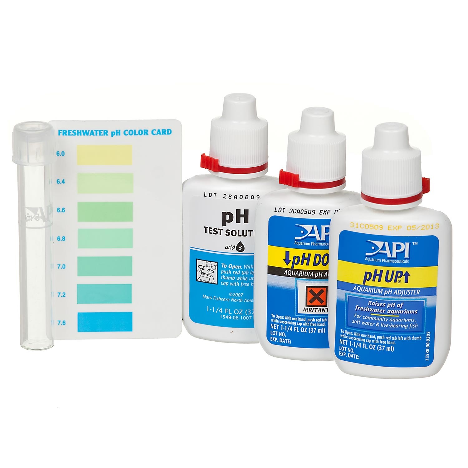 slide 1 of 1, API Freshwater Deluxe pH Test Kit, 1 ct