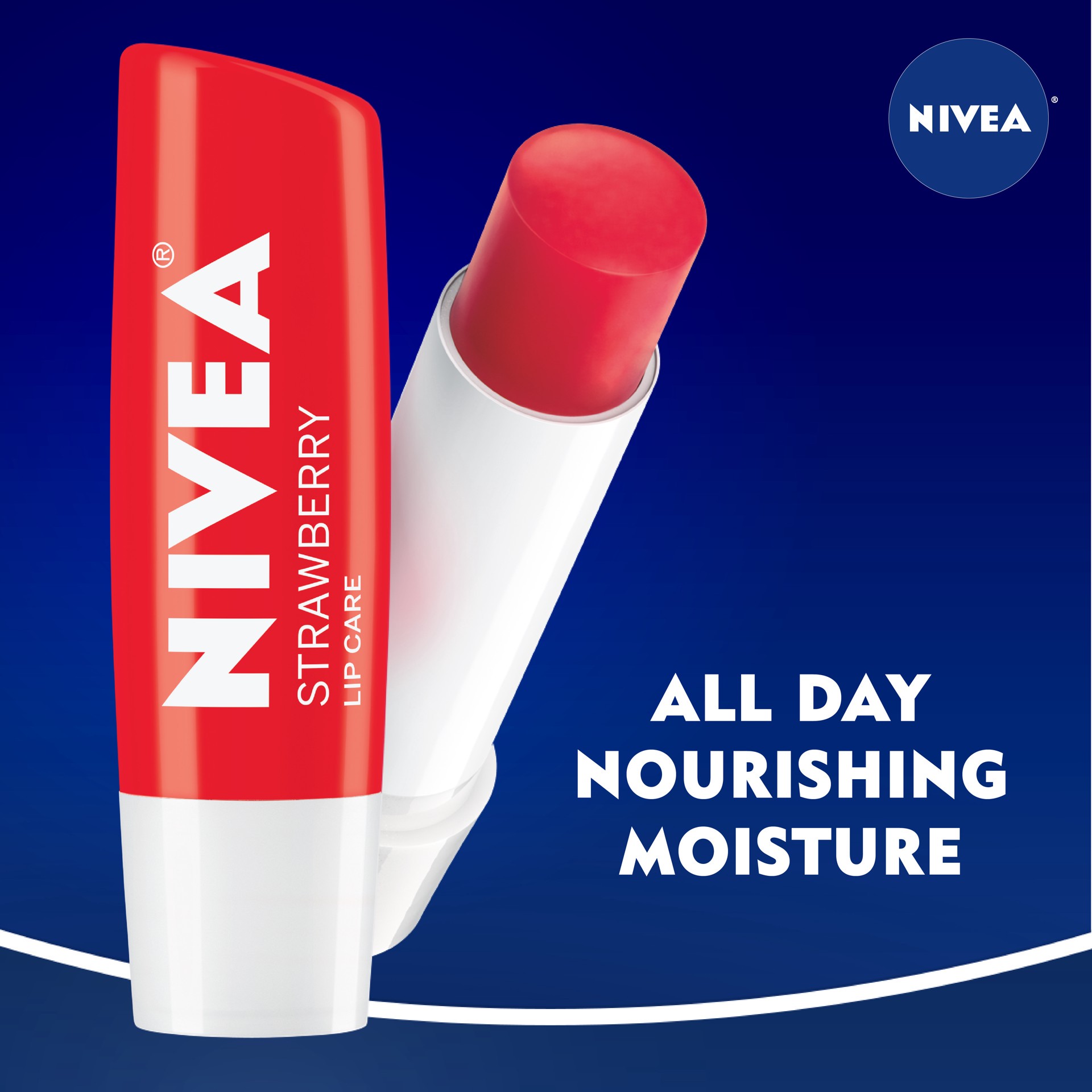 slide 3 of 4, Nivea Strawberry Lip Stick - Loose Tube, 1 ct