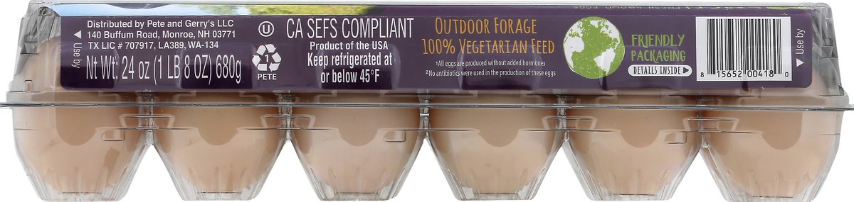 slide 2 of 9, Nellie's Free Range Brown Eggs Large - 12 ct, 12 ct
