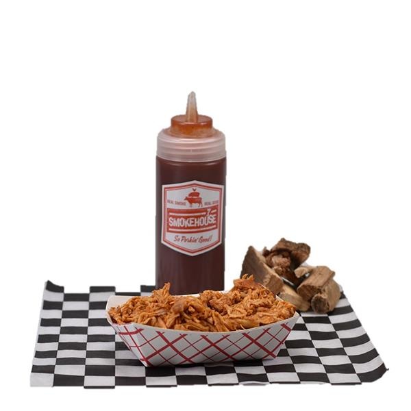 slide 1 of 1, Smokehouse East Coast Pit Smoked Pulled Pork, 16 oz