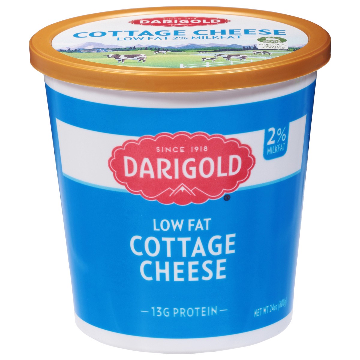 slide 1 of 13, Darigold 2% Milkfat Low Fat Cottage Cheese 24 oz, 24 oz