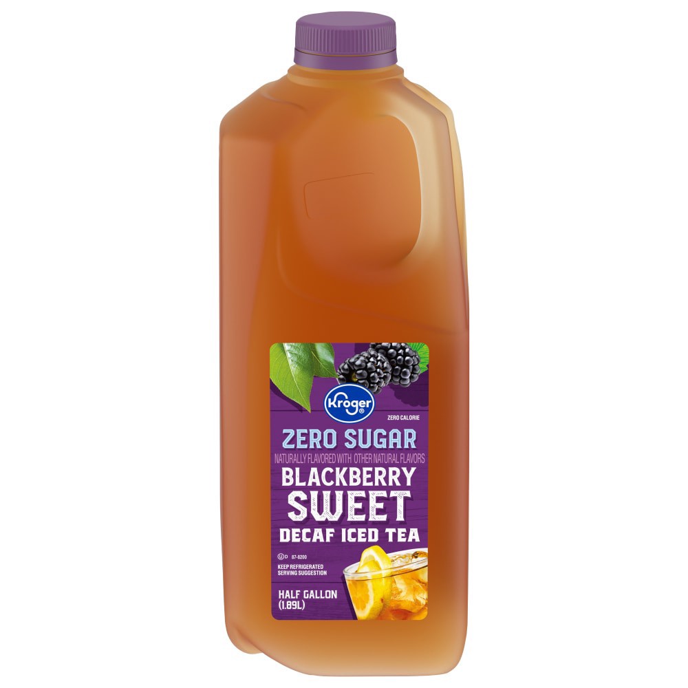 slide 1 of 2, Zero Sugar Blackberry Tea - 64 fl oz, 64 fl oz