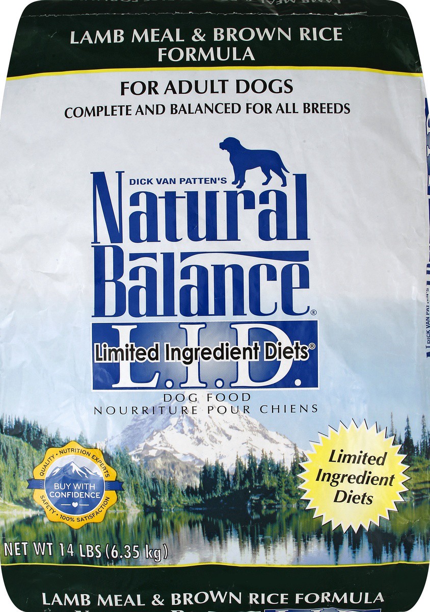 slide 6 of 6, Natural Balance Dog Food 14 lb, 14 lb