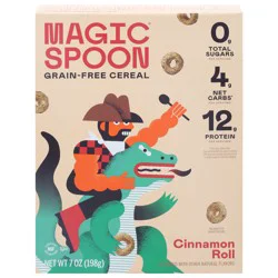 Magic Spoon Grain-Free Cinnamon Roll Cereal 7 oz