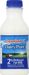 Creamland 2% Milk, 16 fl oz