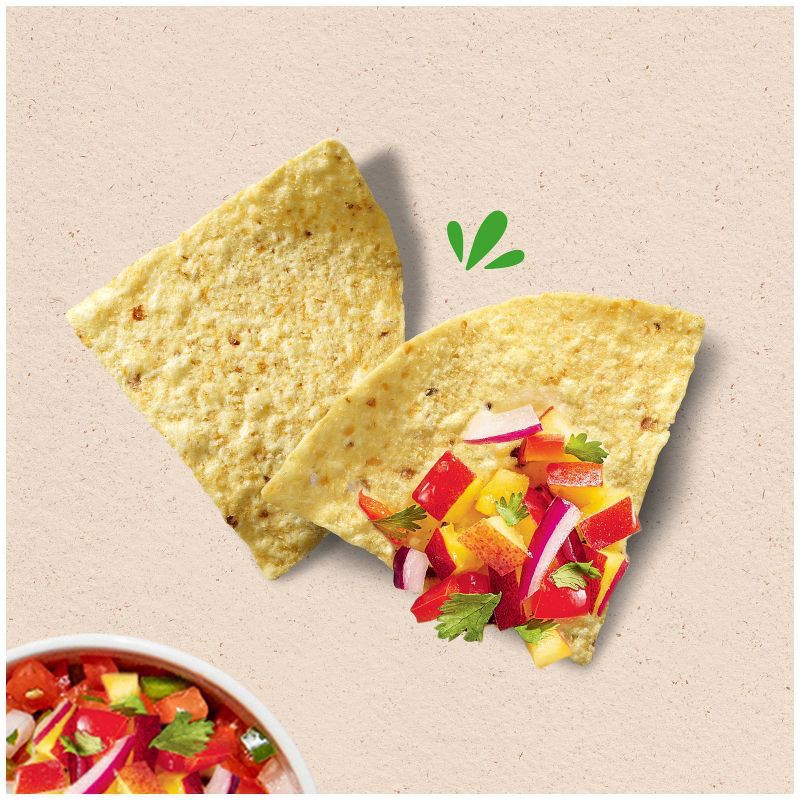 slide 3 of 9, Late July Snacks Thin and Crispy Organic Tortilla Chips with Sea Salt, 10.1 oz Bag, 1 ct