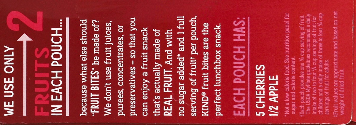 slide 2 of 5, KIND Fruit Bites 5 ea, 5 ct