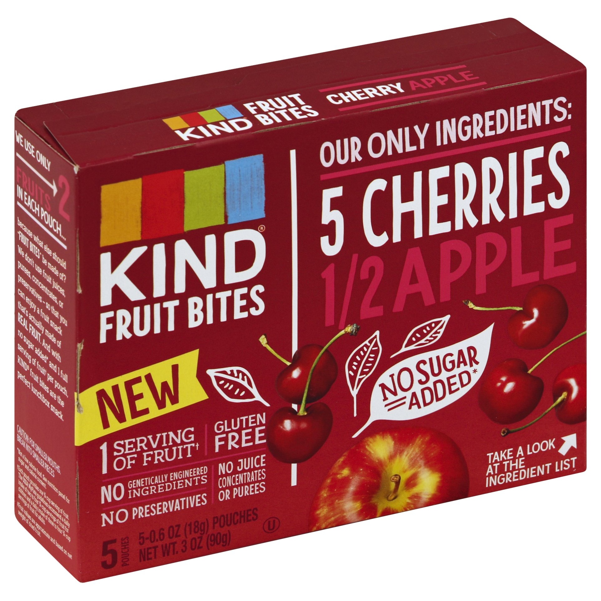 slide 1 of 5, KIND Fruit Bites 5 ea, 5 ct