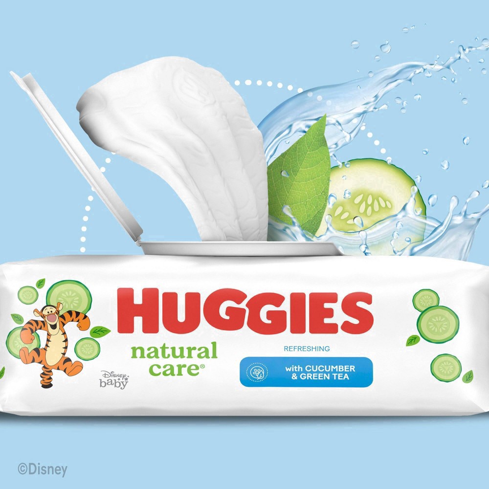 slide 31 of 71, Huggies Natural Care Refreshing Scented Baby Wipes - 168ct/3pk, 168 ct