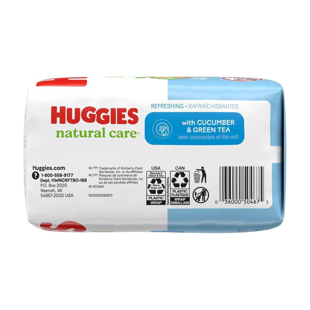 slide 33 of 71, Huggies Natural Care Refreshing Scented Baby Wipes - 168ct/3pk, 168 ct