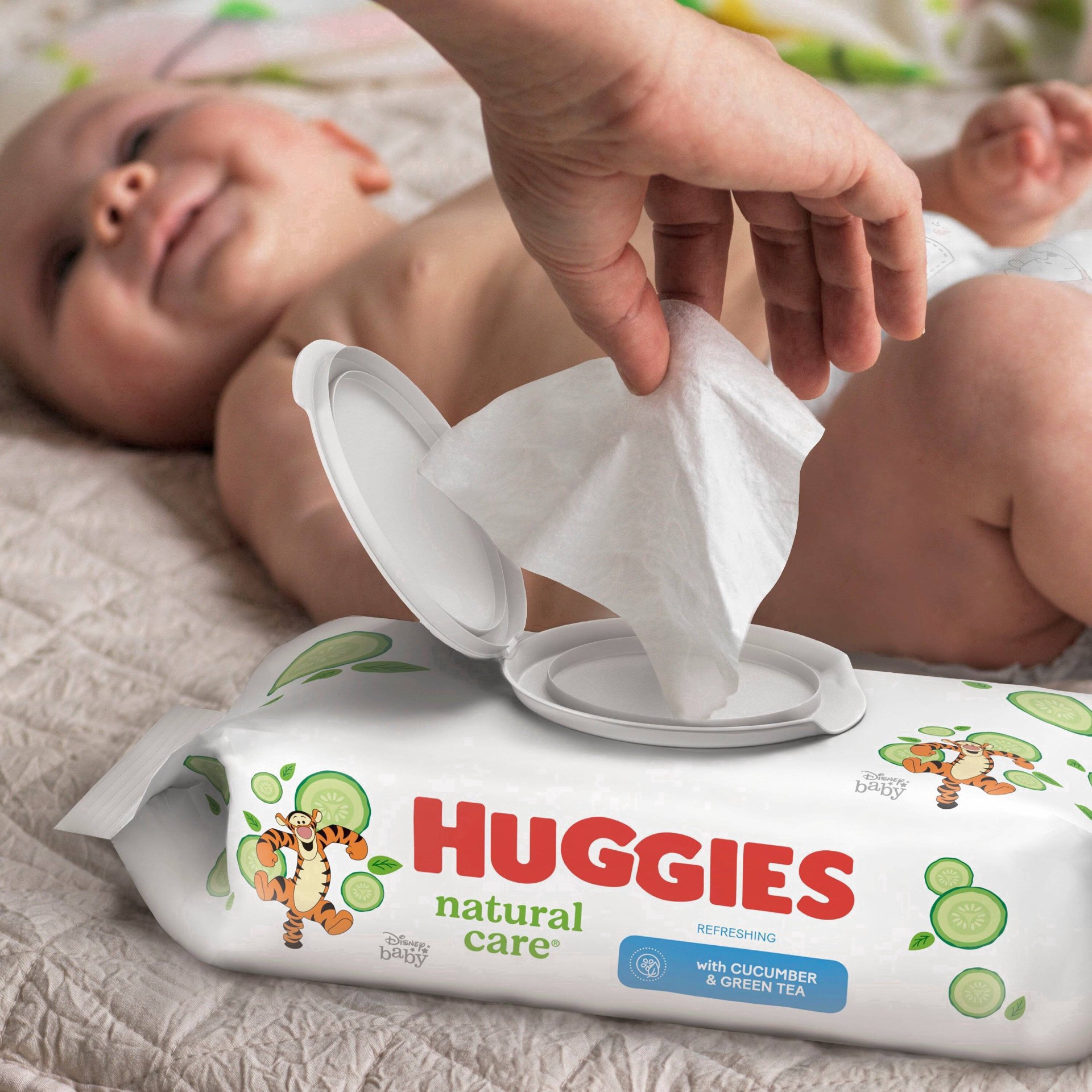 slide 40 of 71, Huggies Natural Care Refreshing Scented Baby Wipes - 168ct/3pk, 168 ct