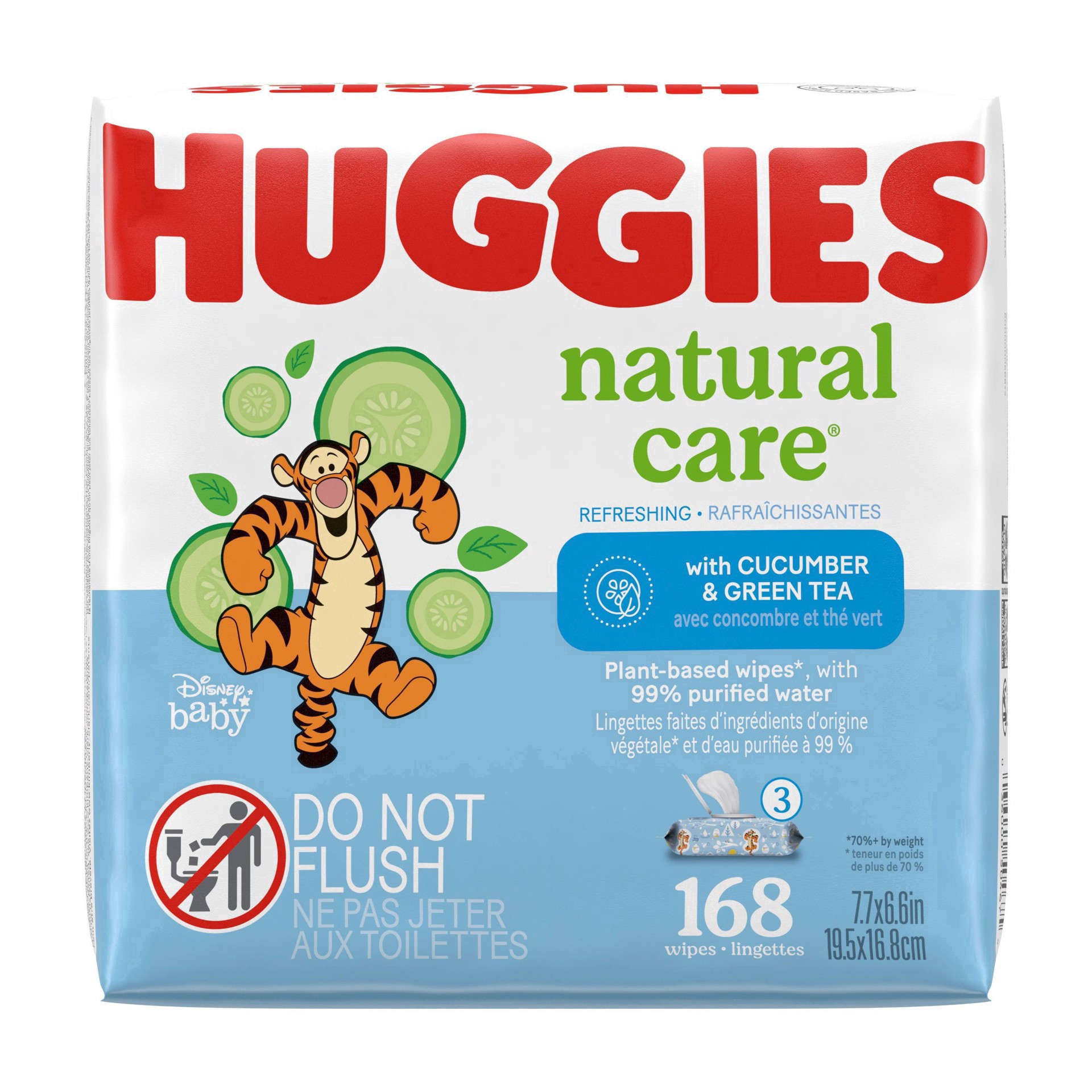 slide 44 of 71, Huggies Natural Care Refreshing Scented Baby Wipes - 168ct/3pk, 168 ct