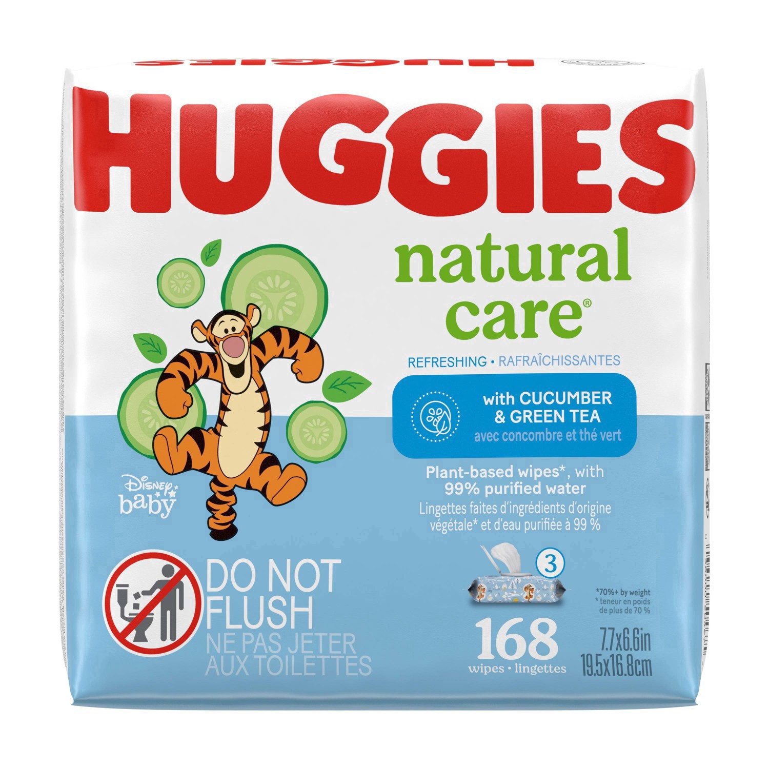 slide 52 of 71, Huggies Natural Care Refreshing Scented Baby Wipes - 168ct/3pk, 168 ct