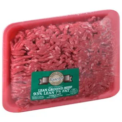 Harris Teeter Rancher 93%/7% Ground Beef 1 ea