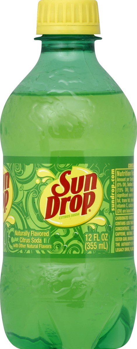 slide 2 of 4, Sun Drop Soda - 12 oz, 12 oz