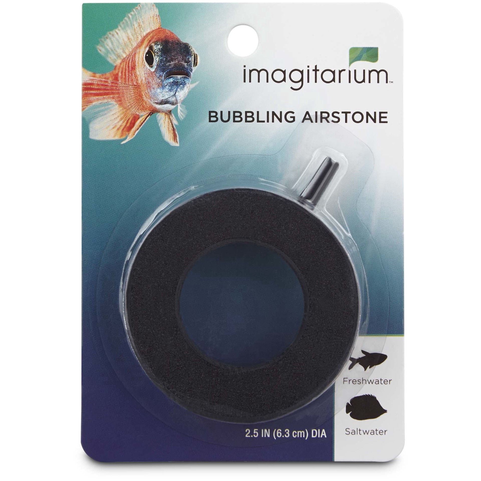 slide 1 of 1, Imagitarium Bubbling Ring Airstone, 2.5" Diameter, SM