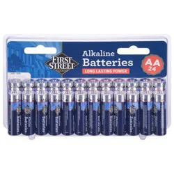 FIRST STREET Batteries 24 ea
