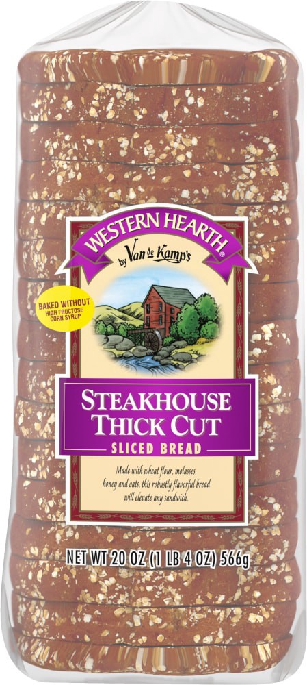 slide 6 of 6, Western Hearth Steakhouse Thick Cut Bread, 20 oz