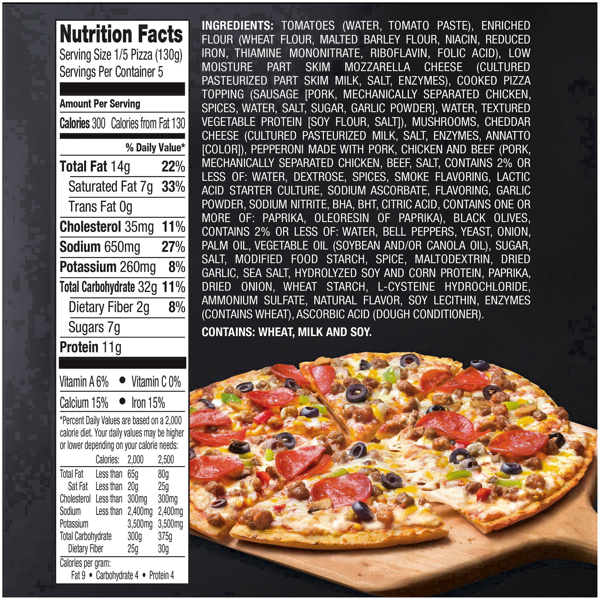 slide 84 of 89, Red Baron Frozen Pizza Classic Crust Special Deluxe, 1.43 lb