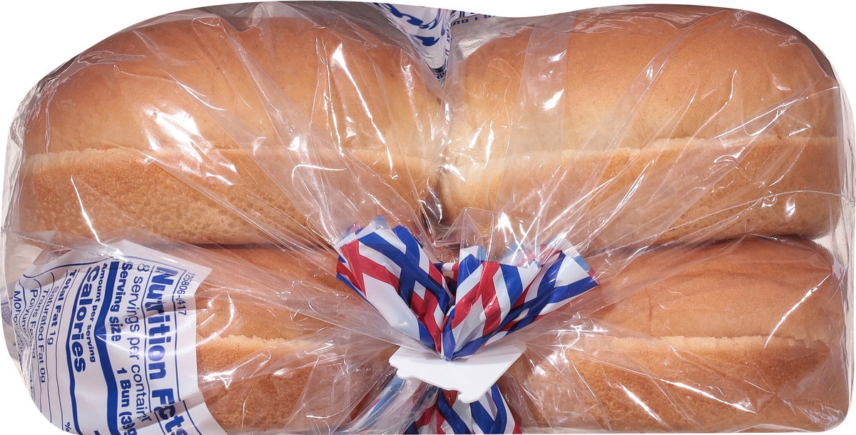 slide 2 of 9, Oven Fresh Sliced Enriched Buns 8 ea, 8 ct