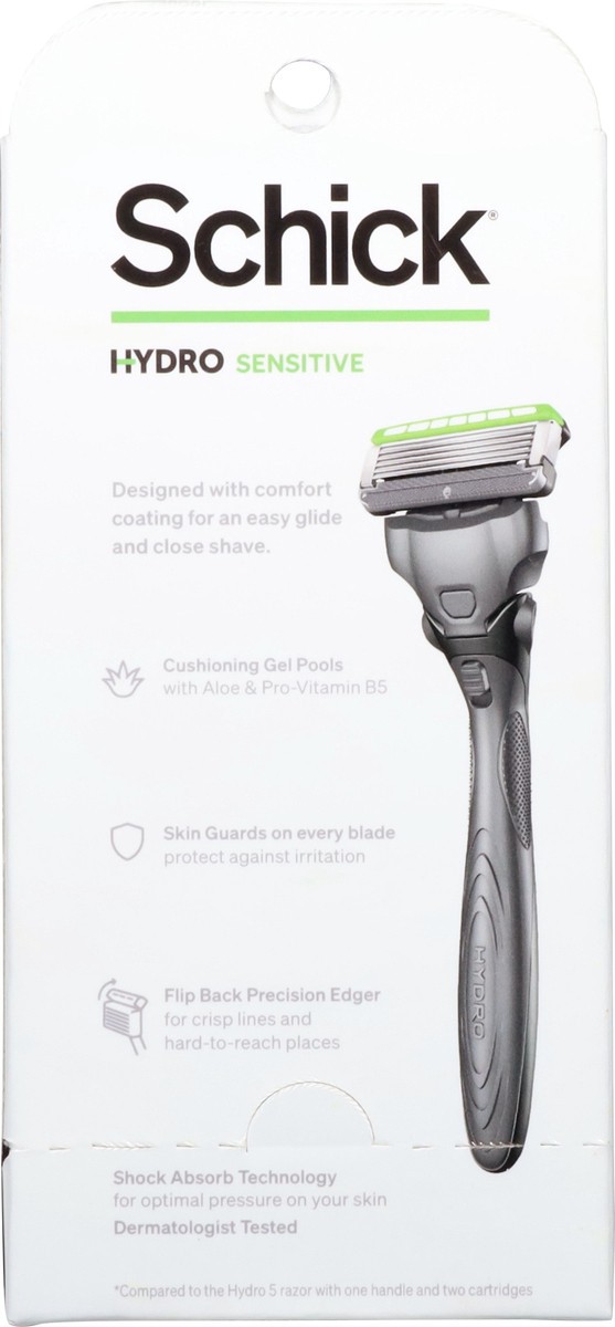 slide 10 of 13, Schick Sensitive Hydro Razor Value Pack 1 ea, 1 ct