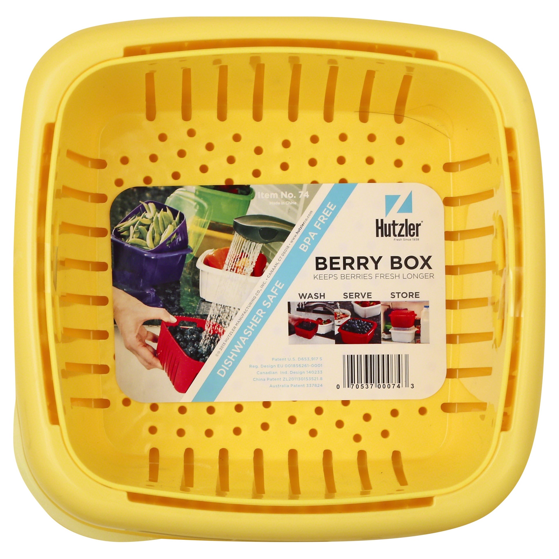 slide 1 of 4, Hutzler Berry Box, 3 ct