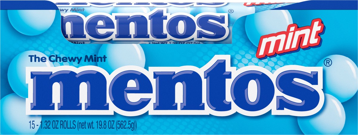slide 6 of 7, Mentos Rolls Mint 14pc 15ct Box, 15 ct