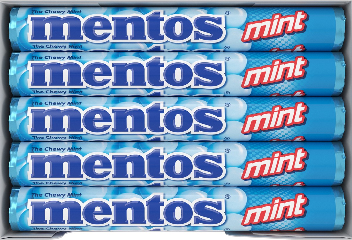 slide 3 of 7, Mentos Mint Singlesvertical Show, 15 ct; 1.32 oz