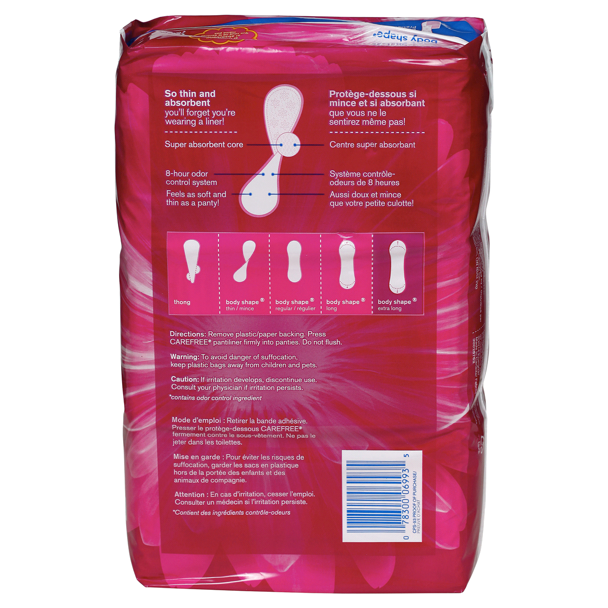 Carefree Fresh Extra Long Light Panty Liners Shipt