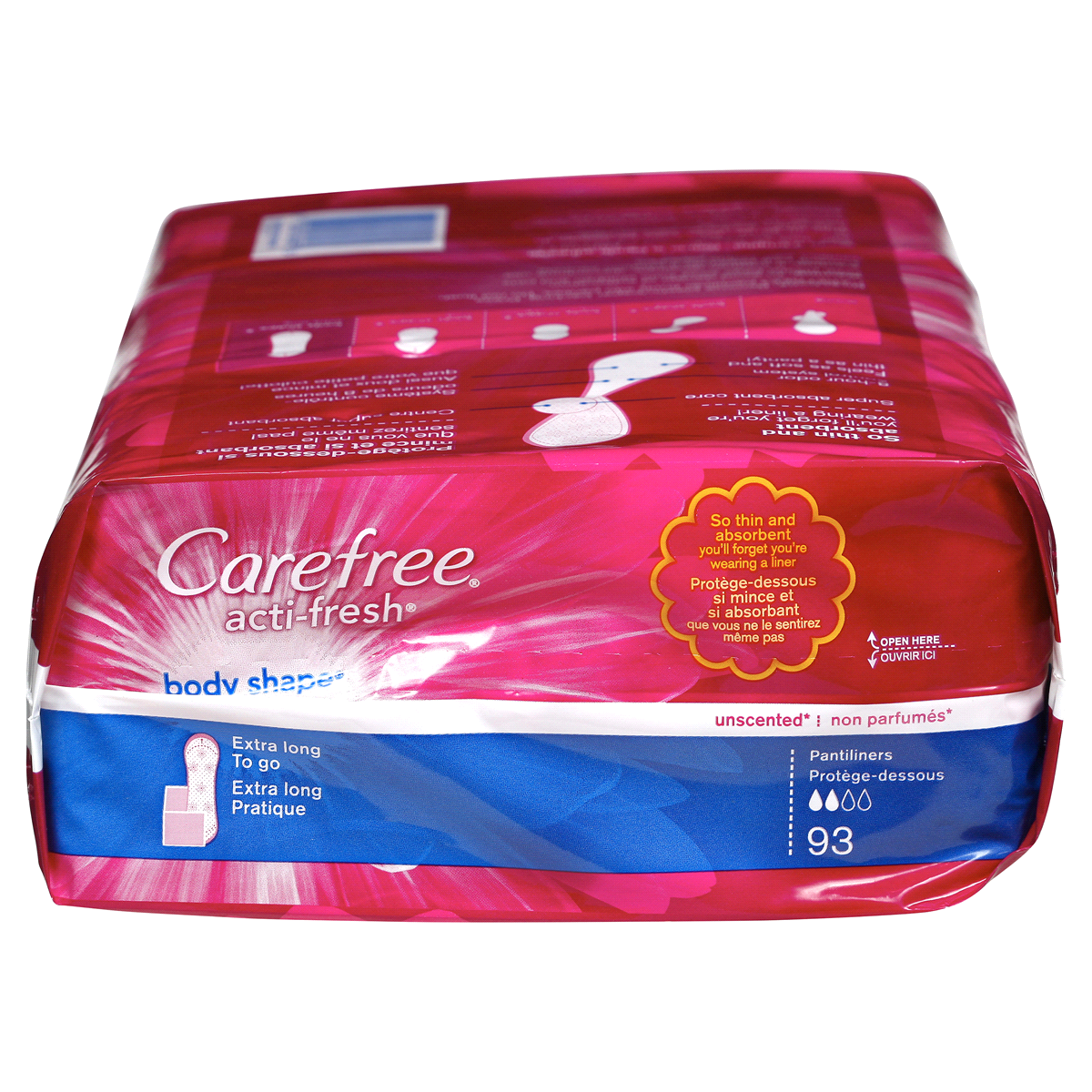 Carefree Fresh Extra Long Light Panty Liners Shipt