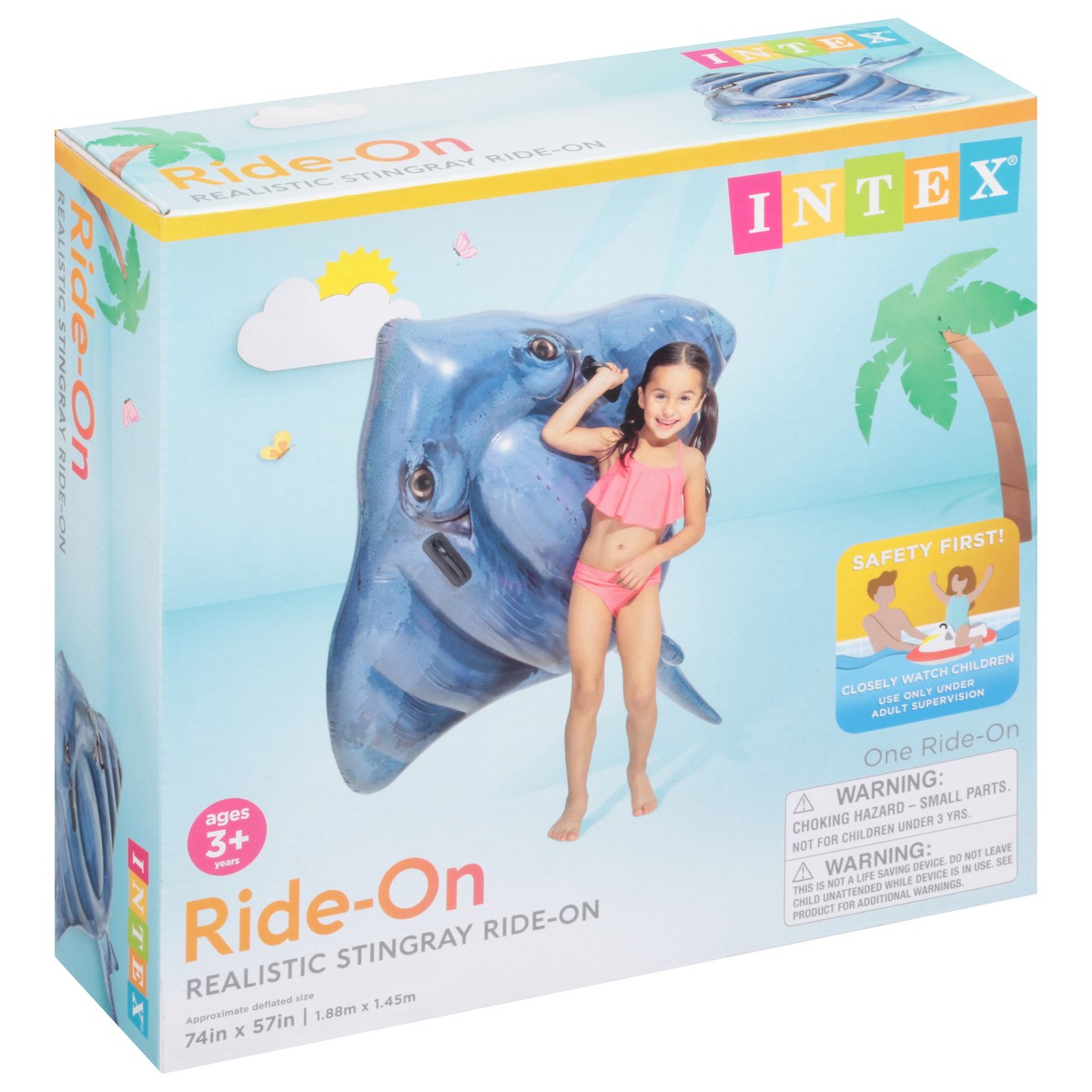 slide 9 of 9, Intex Stingray Ride-On 1 ea, 1 ct