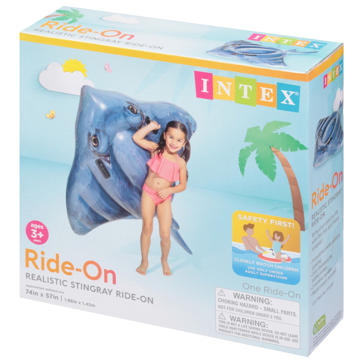 slide 6 of 9, Intex Stingray Ride-On 1 ea, 1 ct