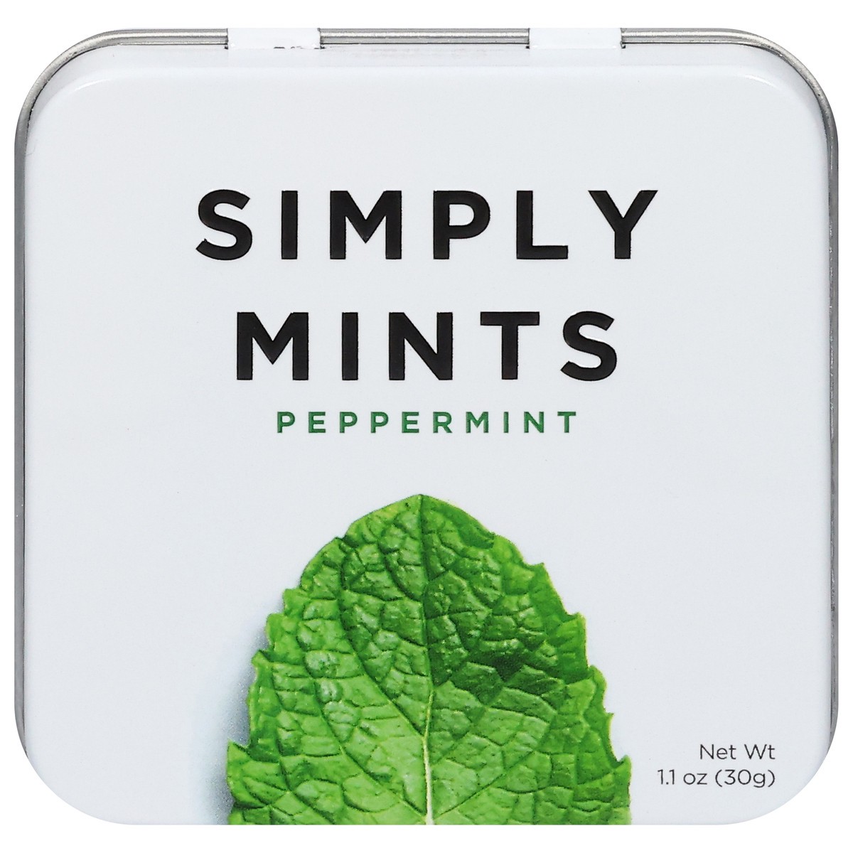 slide 1 of 13, Simply Mints Peppermint Mints 1.1 oz, 1.1 oz