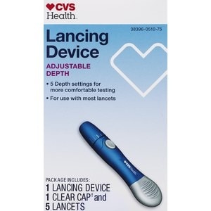 slide 1 of 1, CVS Health Lancing Device, 1 ct