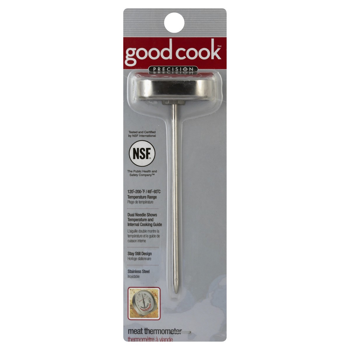 slide 3 of 3, Good Cook Meat Thermometer, 1 ct