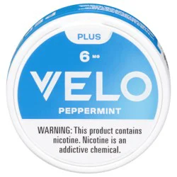 Velo Plus 6 mg Peppermint Nicotine Pouches - 20 ea